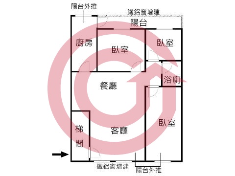 格局圖