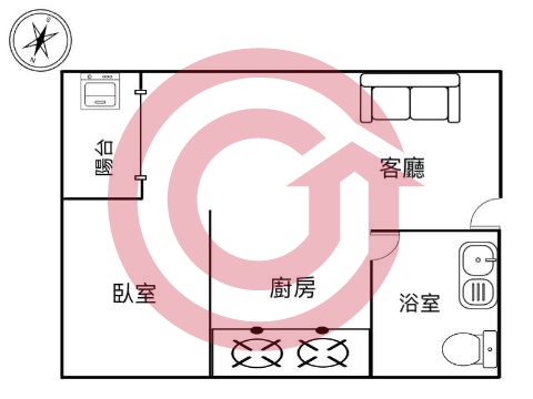 格局圖