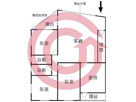 格局圖