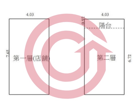 格局圖