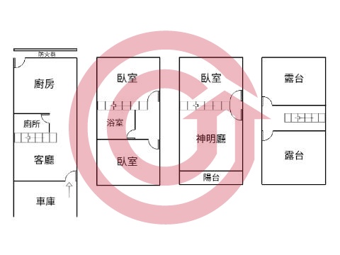 格局圖