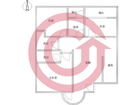 格局圖