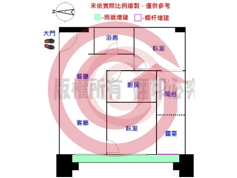 格局圖