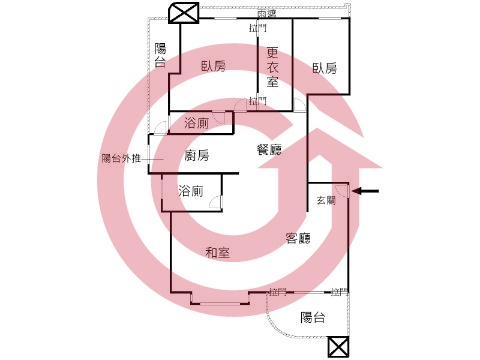 格局圖