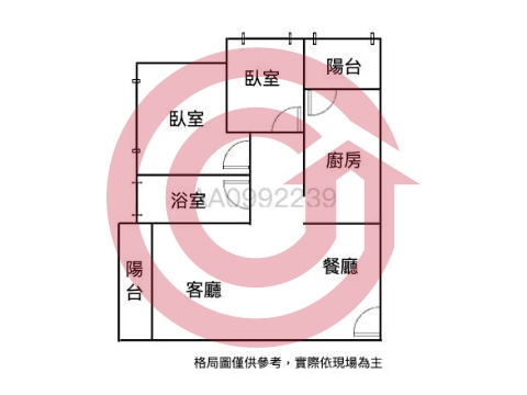 格局圖