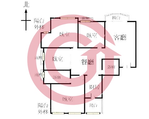 格局圖