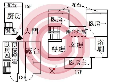 格局圖