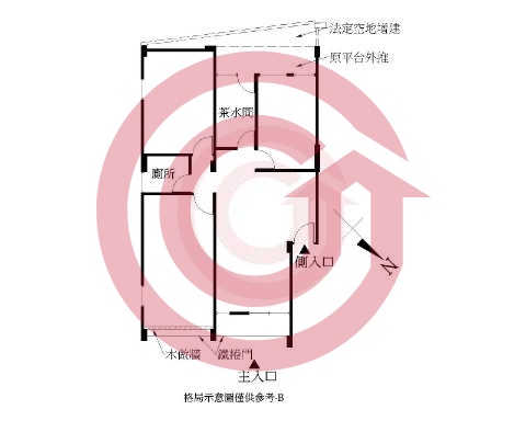 格局圖