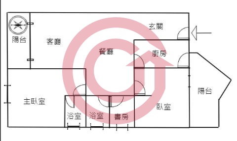 格局圖