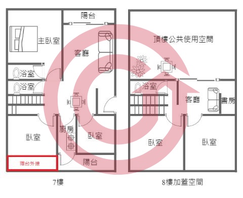 格局圖