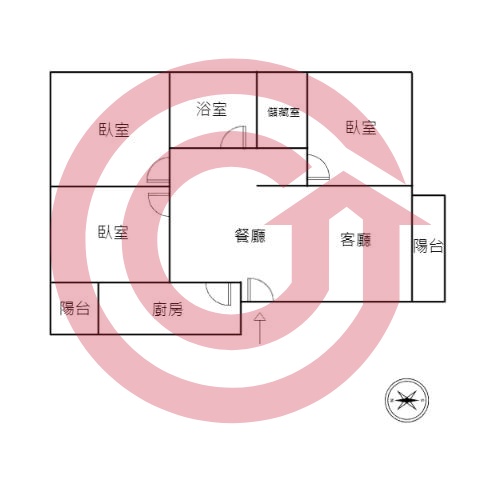 格局圖