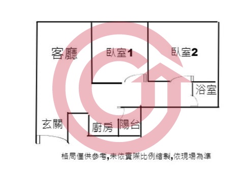 格局圖