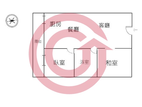 格局圖