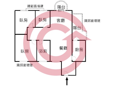 格局圖