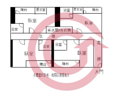 格局圖