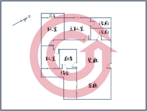 格局圖