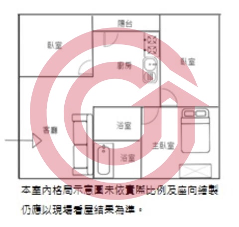 格局圖