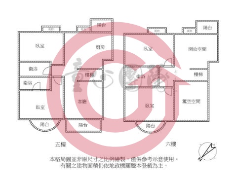 格局圖