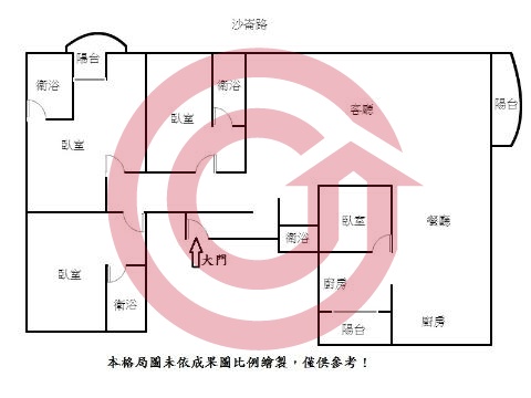 格局圖