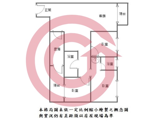 格局圖