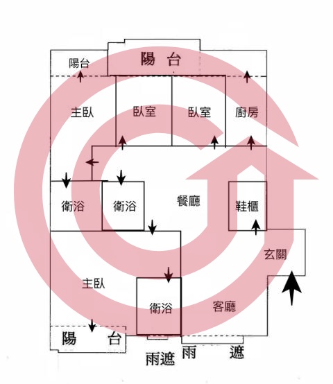 格局圖