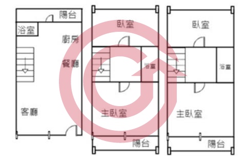 格局圖