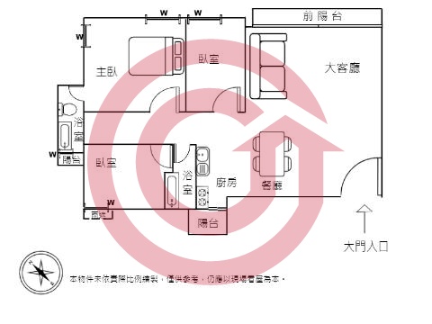 格局圖