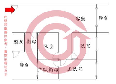 格局圖