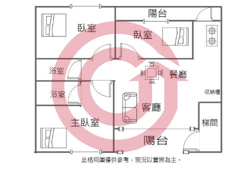 格局圖