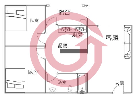 格局圖