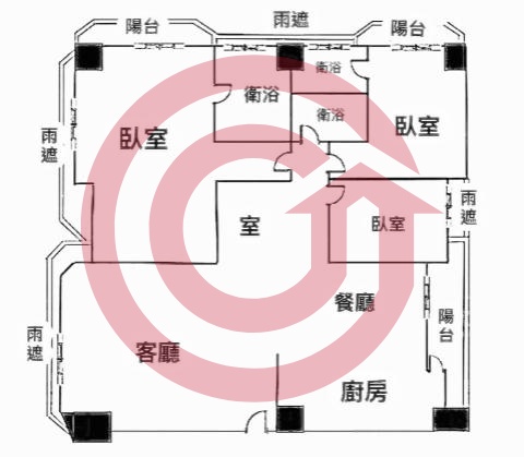 格局圖