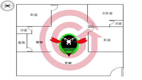 格局圖