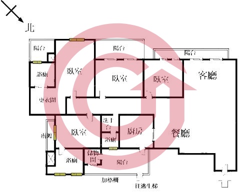 格局圖