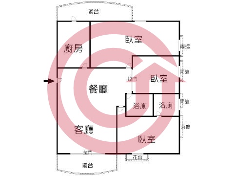 格局圖