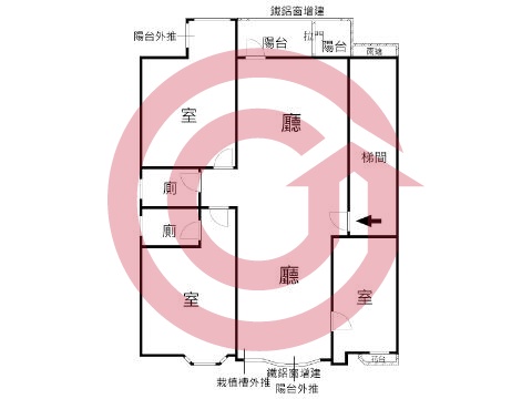 格局圖