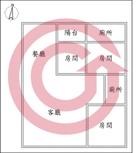 格局圖