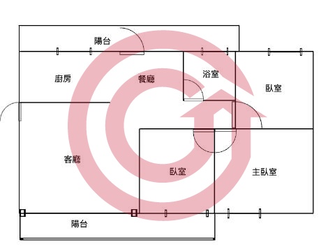 格局圖