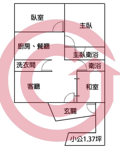 格局圖