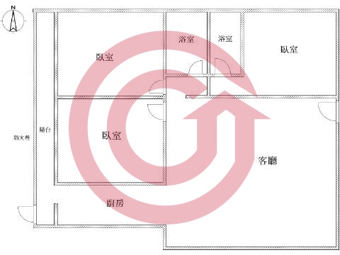 格局圖