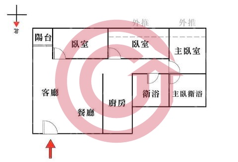 格局圖