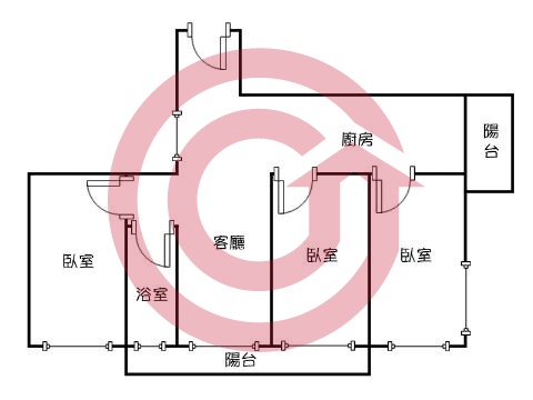 格局圖