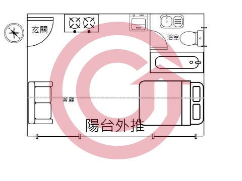 格局圖