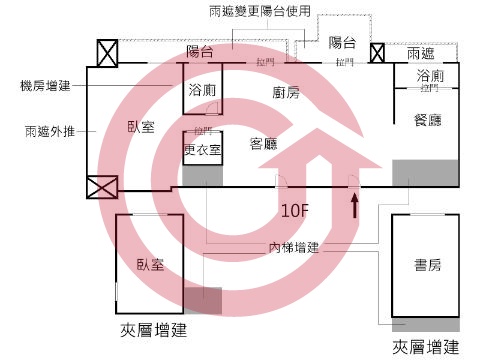 格局圖