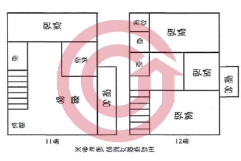 格局圖