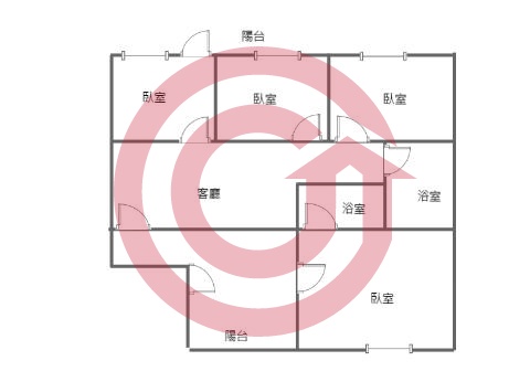 格局圖