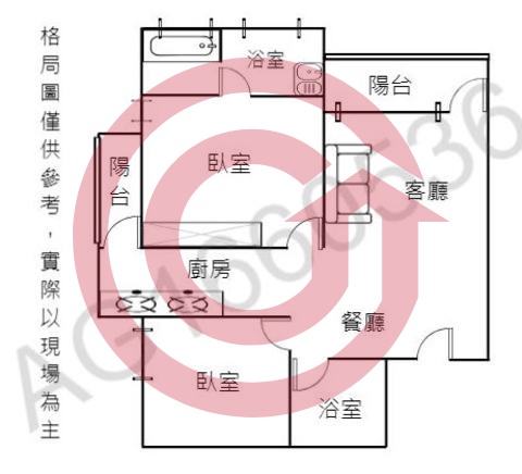 格局圖