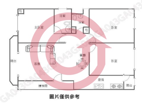 格局圖