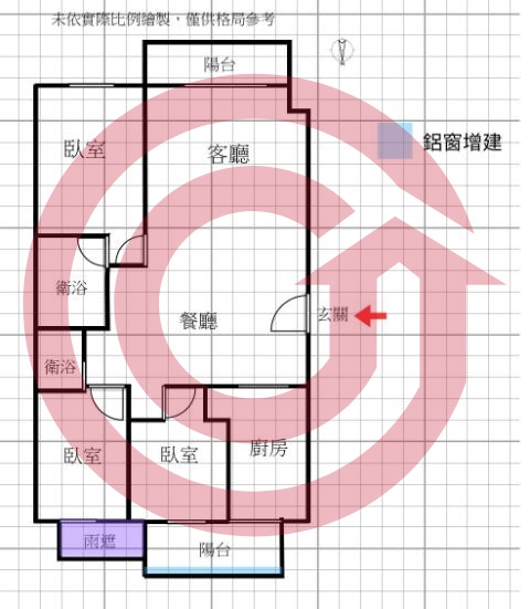 格局圖