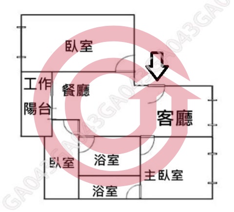 格局圖