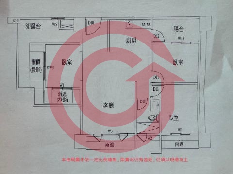 格局圖